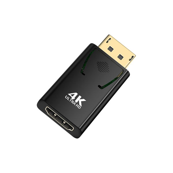 محول Veggieg من DP إلى HDTV بدقة 4K (V-Z905) - أسود