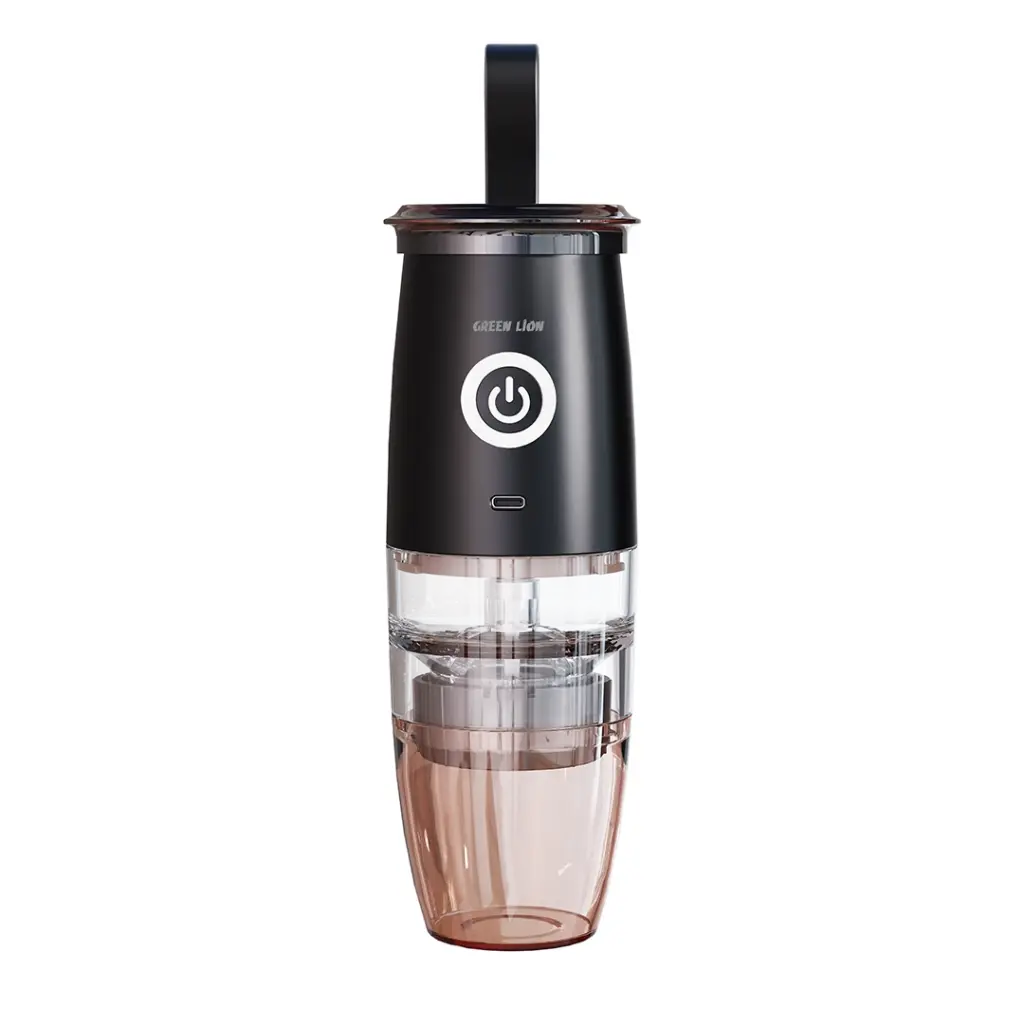 مطحنة قهوة محمولة من Green Lion - أسود
