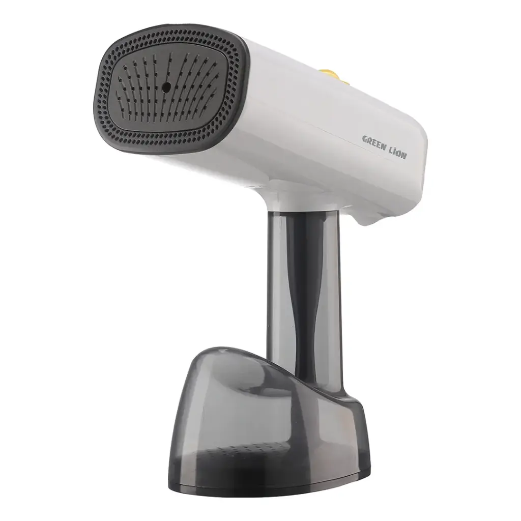 مكواة بخار للملابس بتقنية الشفط Suction Steam Ultra من Green Lion بقوة 2100 واط  - أبيض