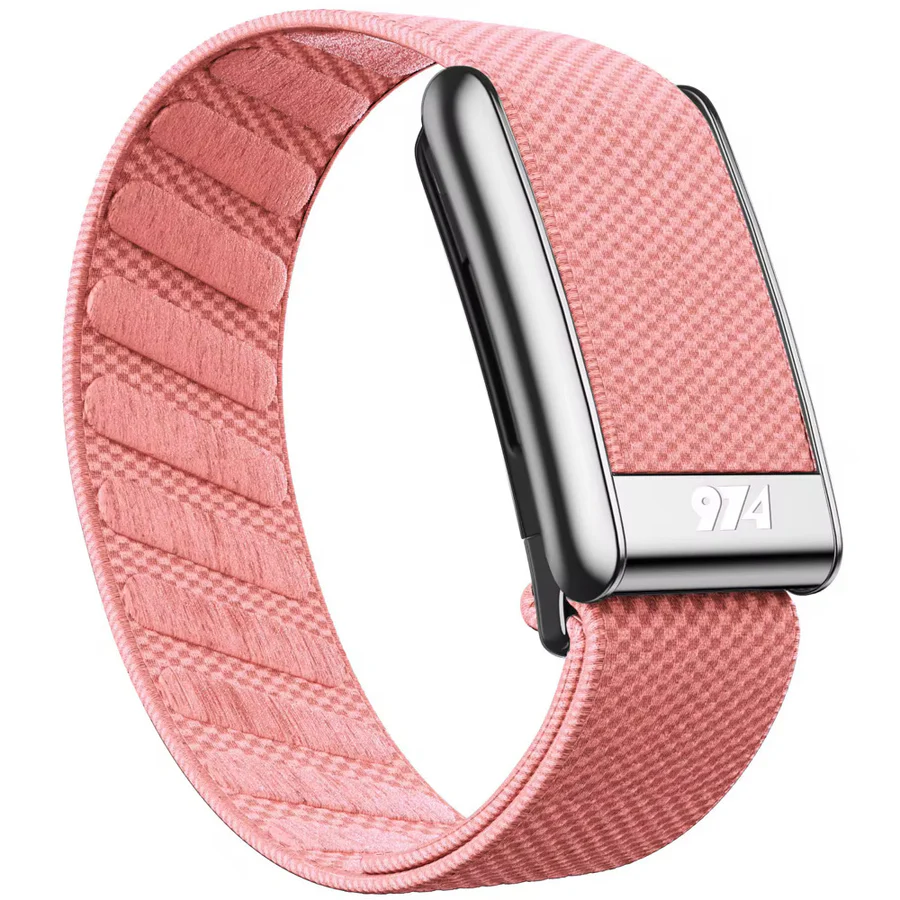 سير 974 Bands Peak Fabric Band لجهاز Whoop 5.0 - وردي فاتح