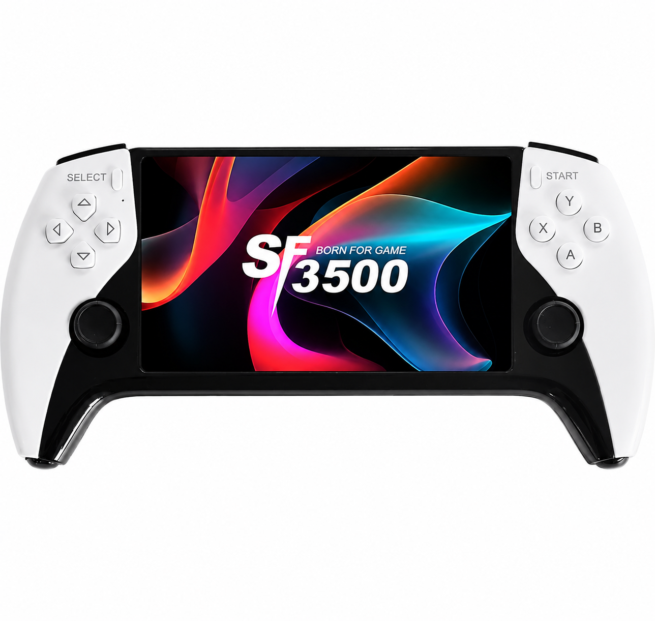 جهاز ألعاب محمول Game Player SF3500 Plus مع 2 يد تحكم - أبيض