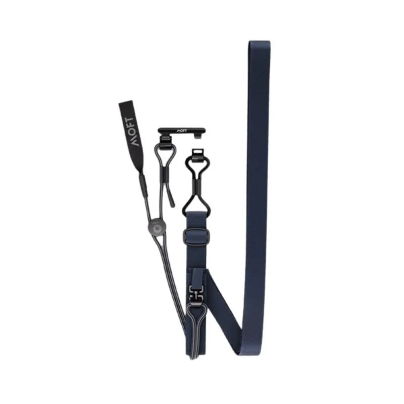 حبل تعليق MOFT Adjustable Long Lanyard الإصدار المطور - أسود