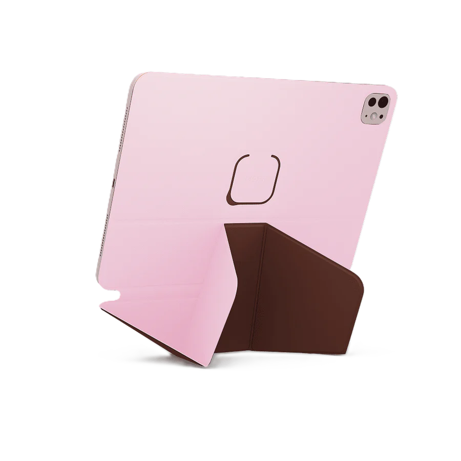 كفر MOFT Dynamic Folio لجهاز iPad Pro 11 إنش الجيل 2 إلى 4 - Light Pink/Brownie