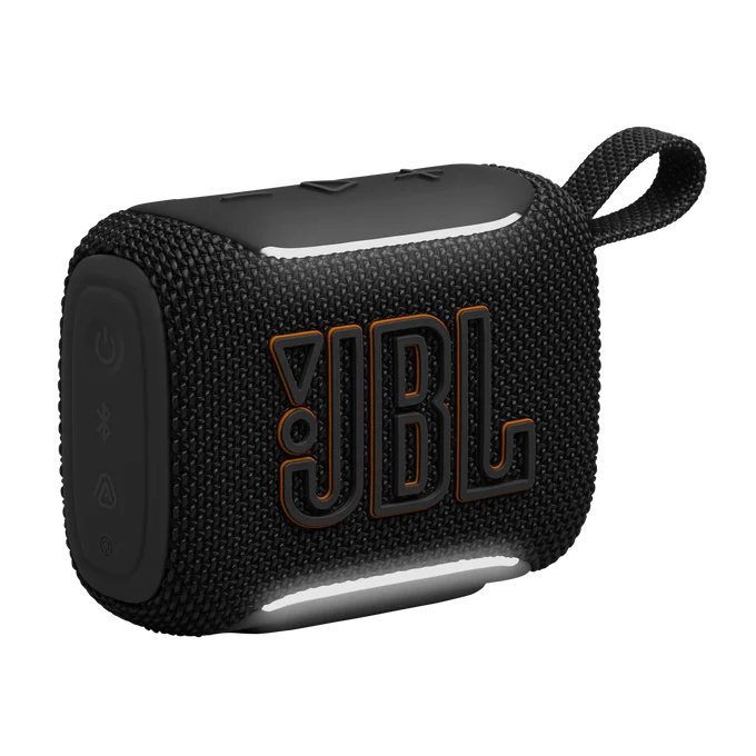 مكبر صوت JBL Go 5 المحمولة صغيرة الحجم - أسود