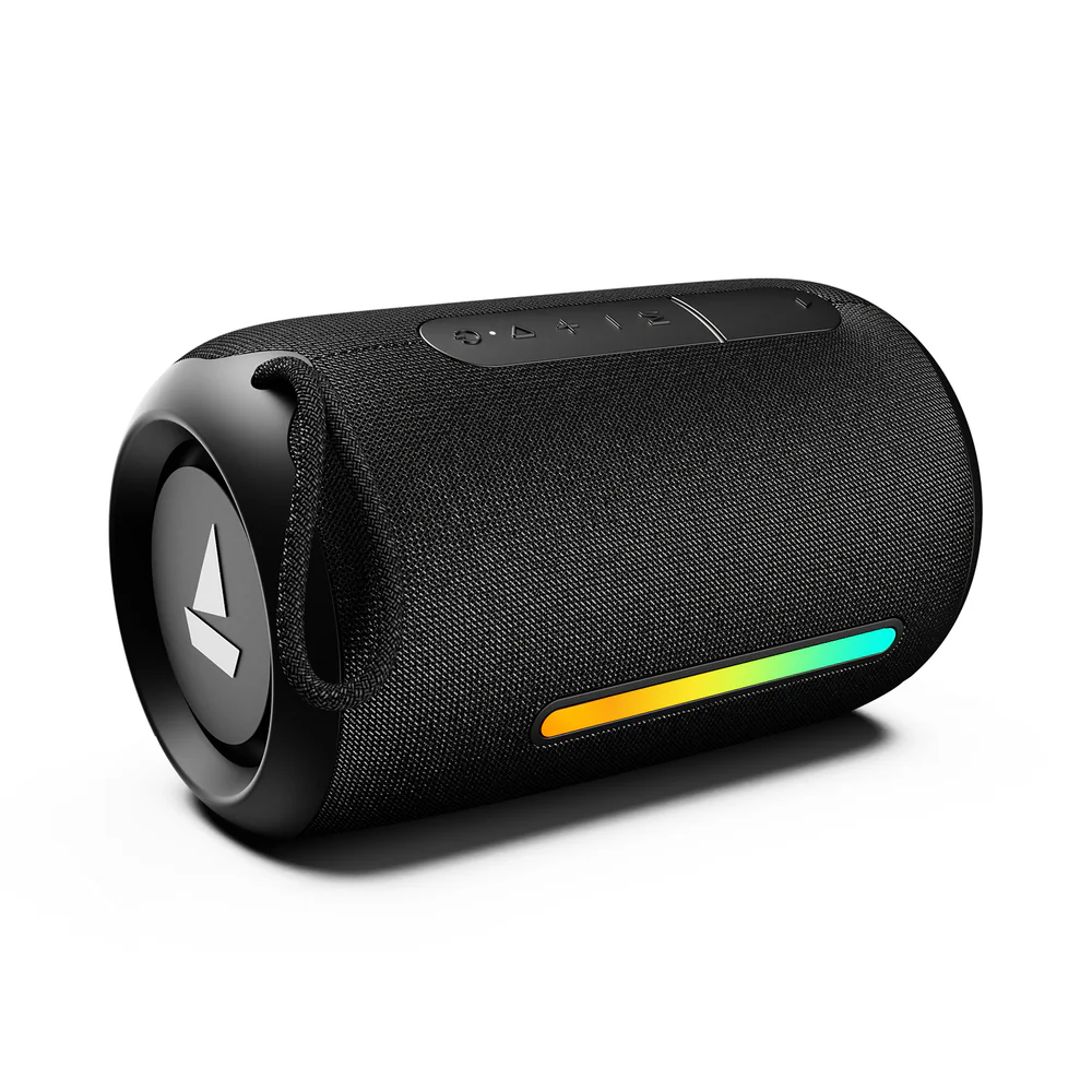 boAt Stone 350 Pro Wireless Bluetooth Speaker with Dynamic RGB LED Design - Black