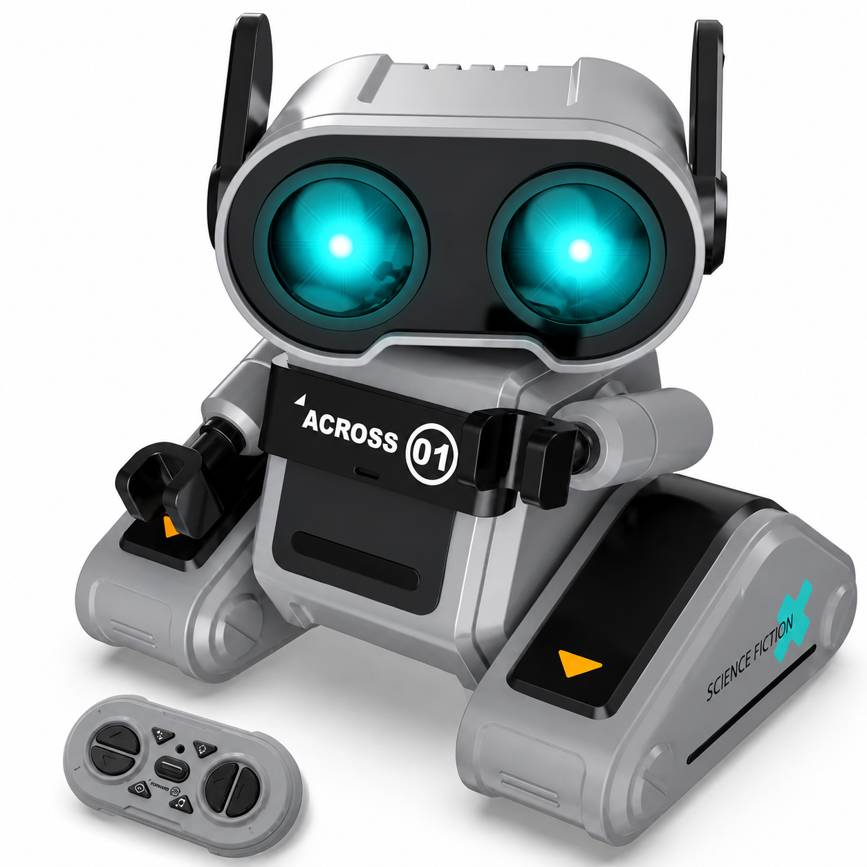 Across 01 2.4Ghz Remote Control Robot Toy (JYX001) Grey/Black