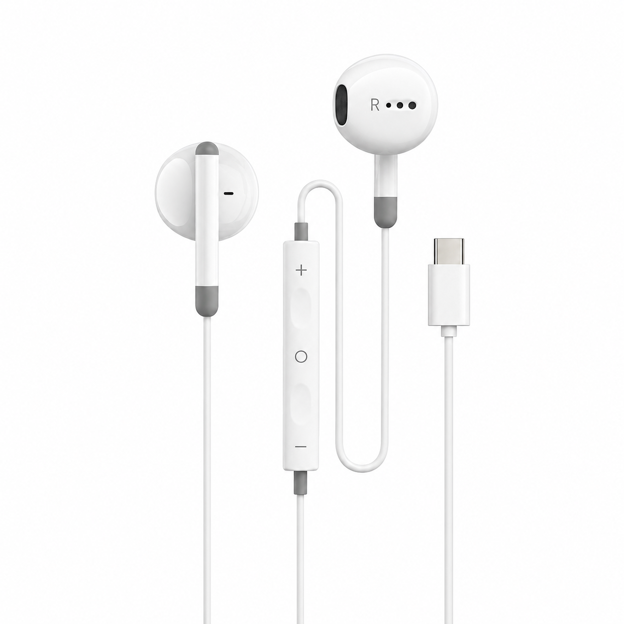 AmazingThing Minimal Wired Earbuds USB-C (W1849) White