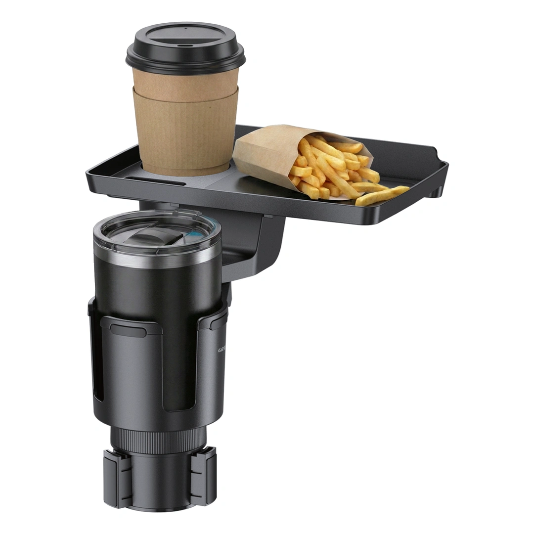 ستاند أكواب وصينية 2 في 1 Green Lion Tray Mate GX-A2 – أسود