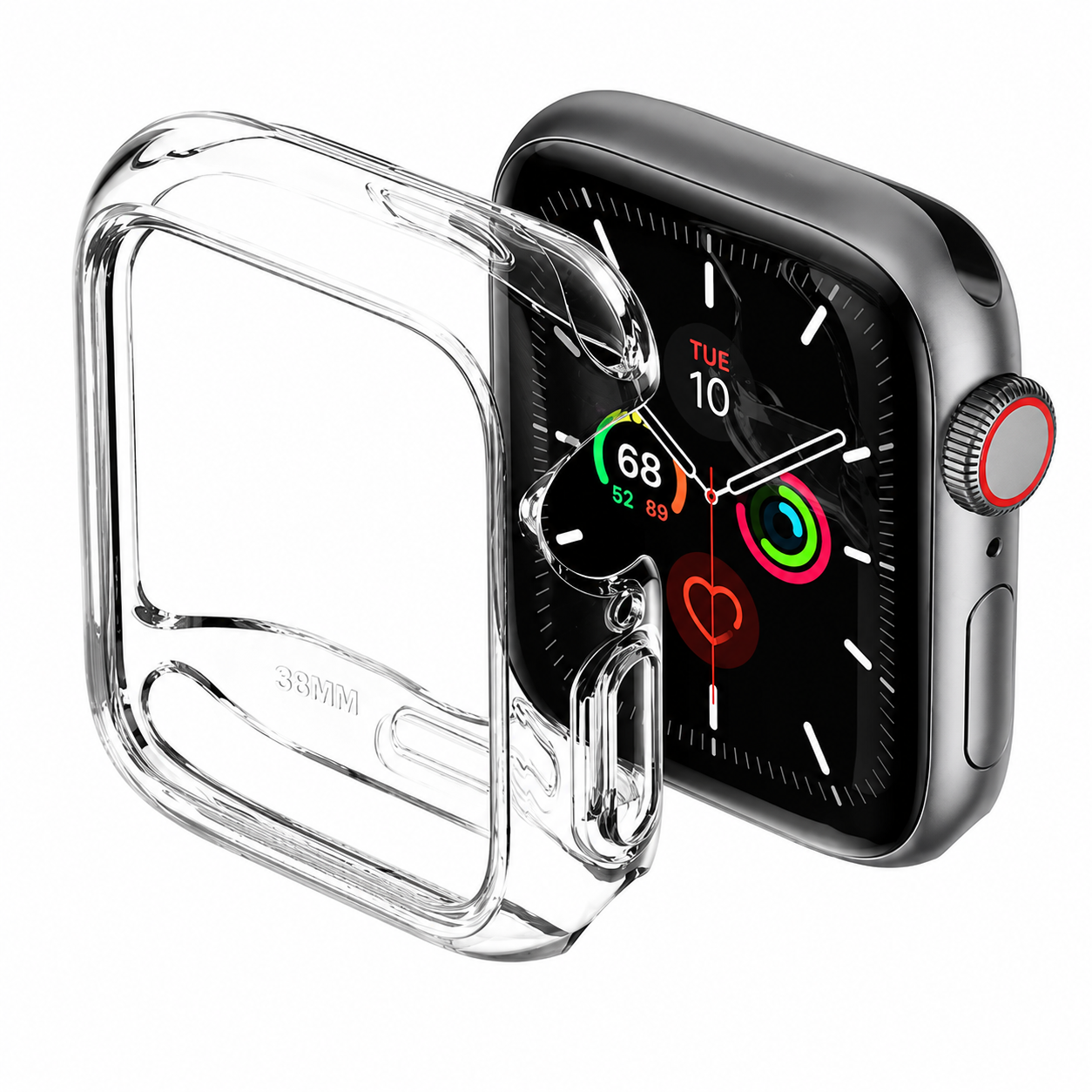 كفر Classic Watchband بزجاج حراري لحماية Apple Watch 46mm