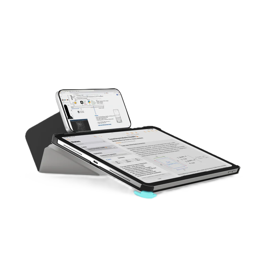 كفر MOFT Dynamic Folio للايباد برو 12.9 إنش (الجيل الثالث/الرابع/الخامس/السادس) - أبيض
