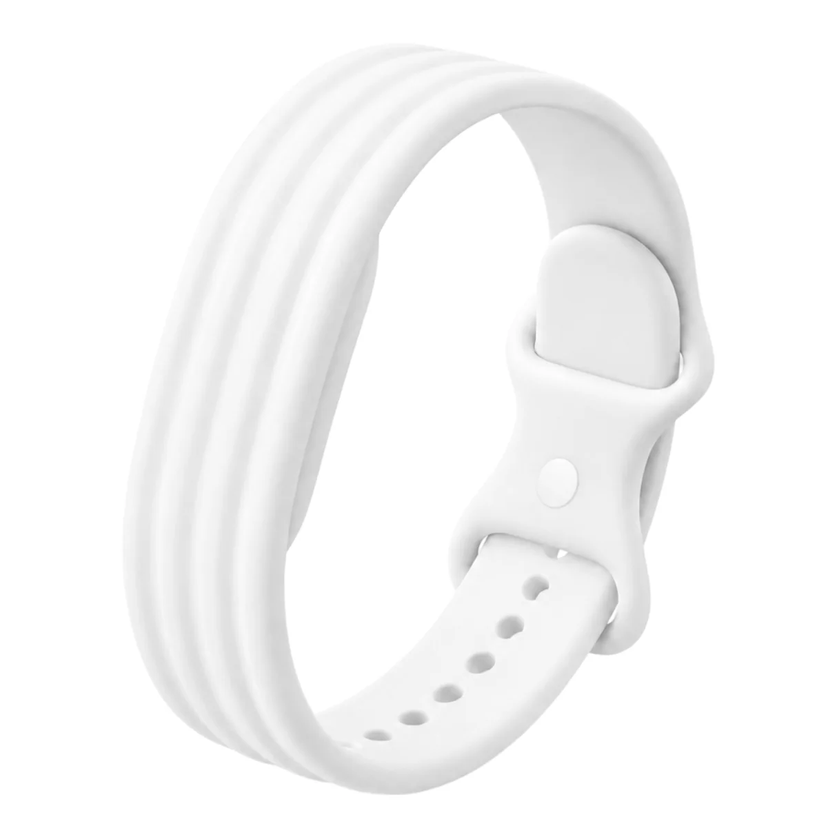 سير سيليكون لجهاز Fitbit Air من Google من 974Bands – أبيض
