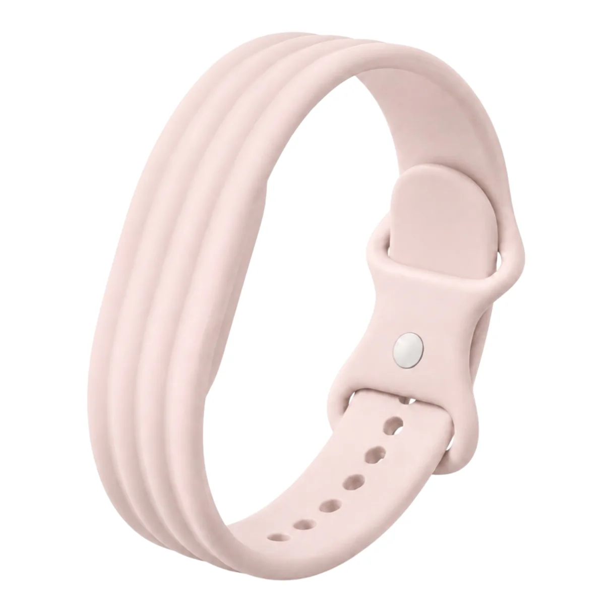 سير سيليكون لجهاز Fitbit Air من Google من 974Bands – وردي