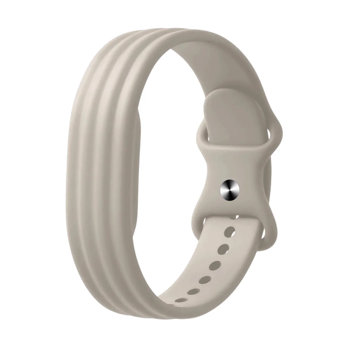 974 Bands Google Fitbit Air Silicone bands - Beige
