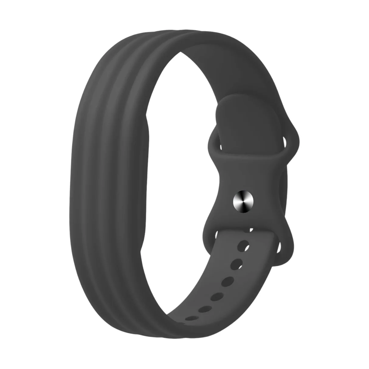 974 Bands Google Fitbit Air Silicone bands - Darker Grey