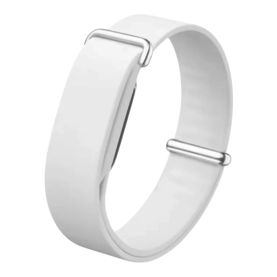 سير  سيليكون 2.0 لجهاز Google Fitbit Air من 974 Bands - أبيض