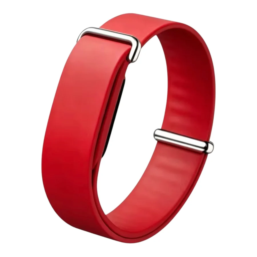 سير سيليكون 2.0 لجهاز Google Fitbit Air من 974 Bands - أحمر