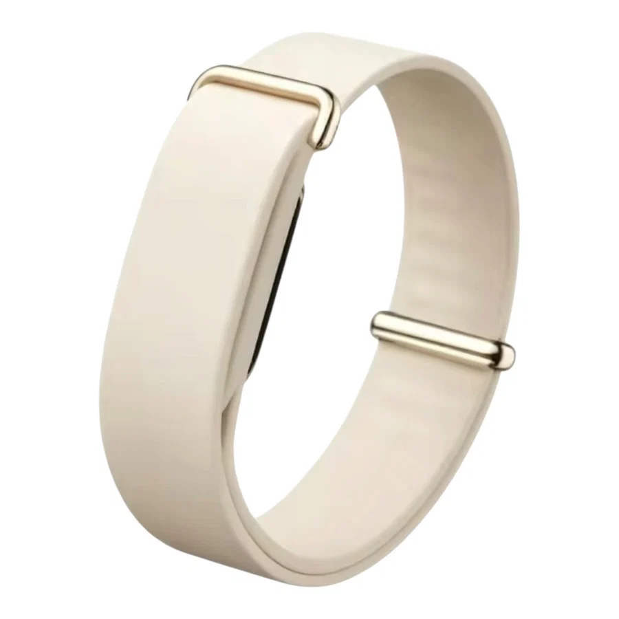 سير  سيليكون 2.0 لجهاز Google Fitbit Air من 974 Bands - البيج