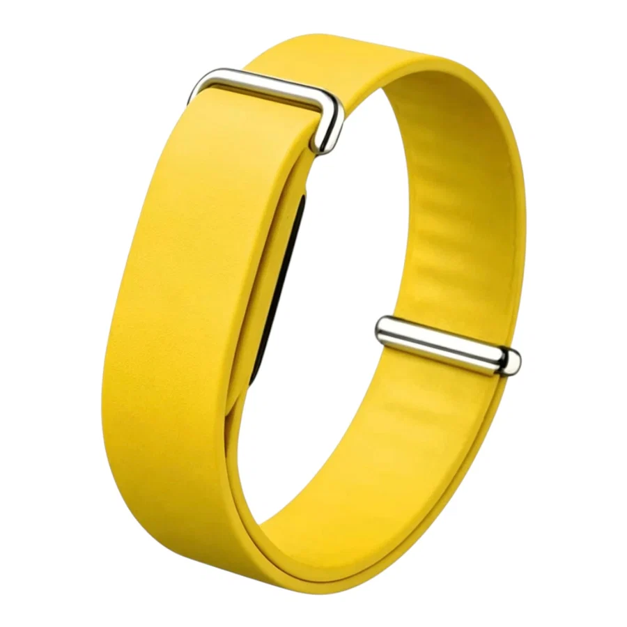 سير سيليكون 2.0 لجهاز Google Fitbit Air من 974 Bands - أصفر