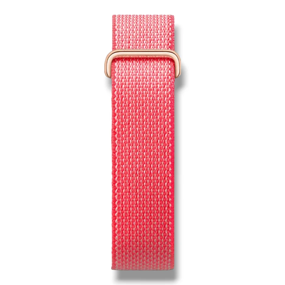 سير  نايلون لوب لجهاز Google Fitbit Air من Wizard - وردي