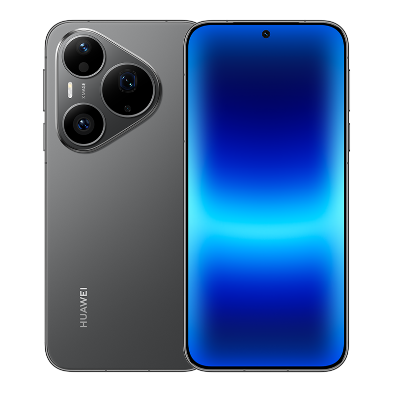 جوال Pura 90s Pro 5G من Huawei بذاكرة 12GB وسعة 256GB - لون التوت الأسود