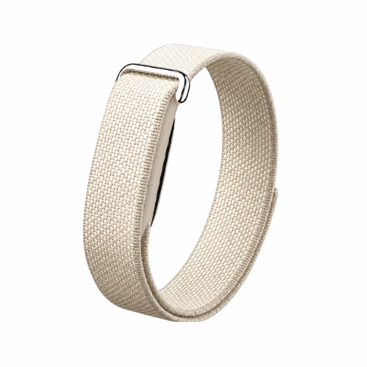 سير قماش لجهاز Fitbit Air من Google من 974Bands – لون البيج