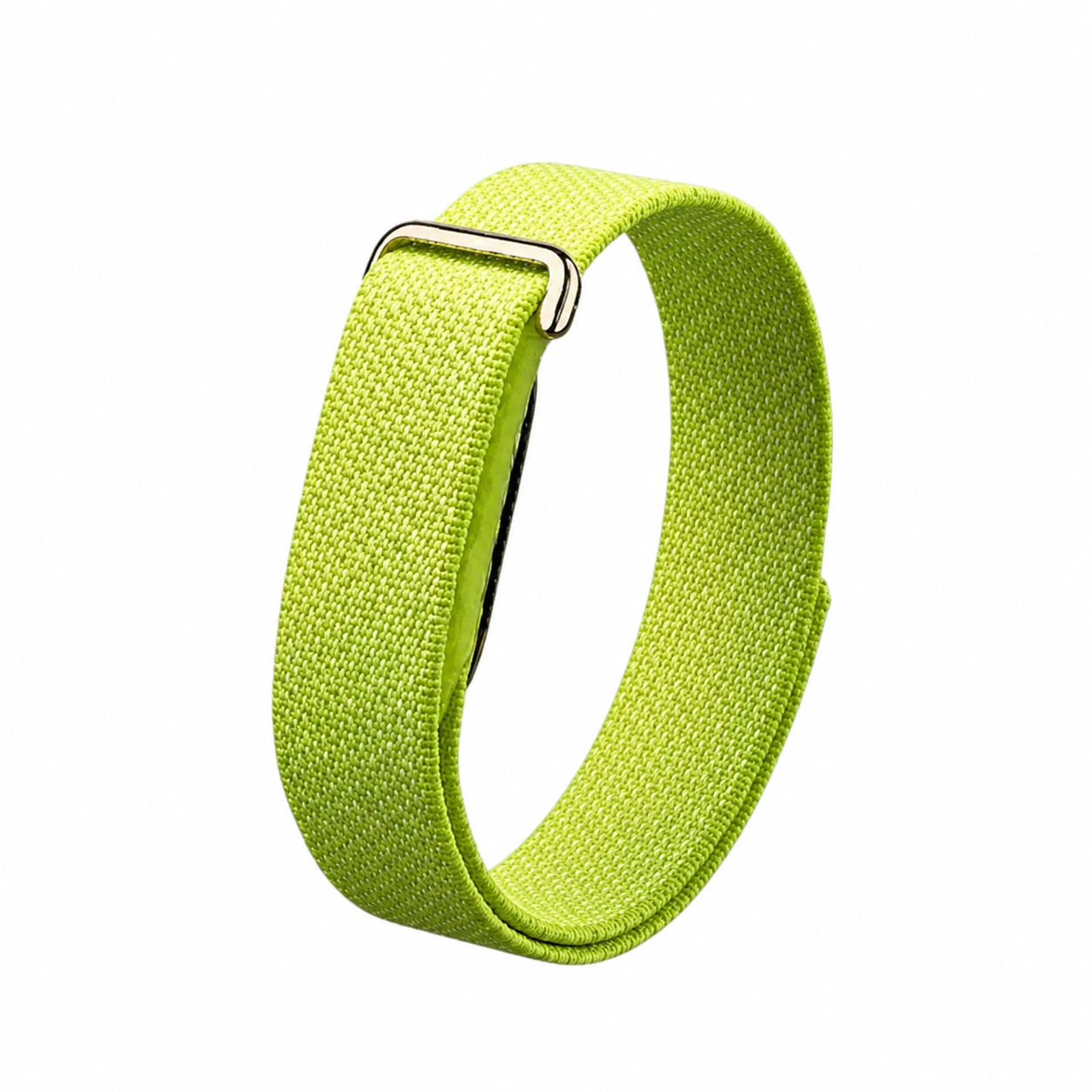 سير قماش لجهاز Fitbit Air من Google من 974Bands – لون أخضر ليموني