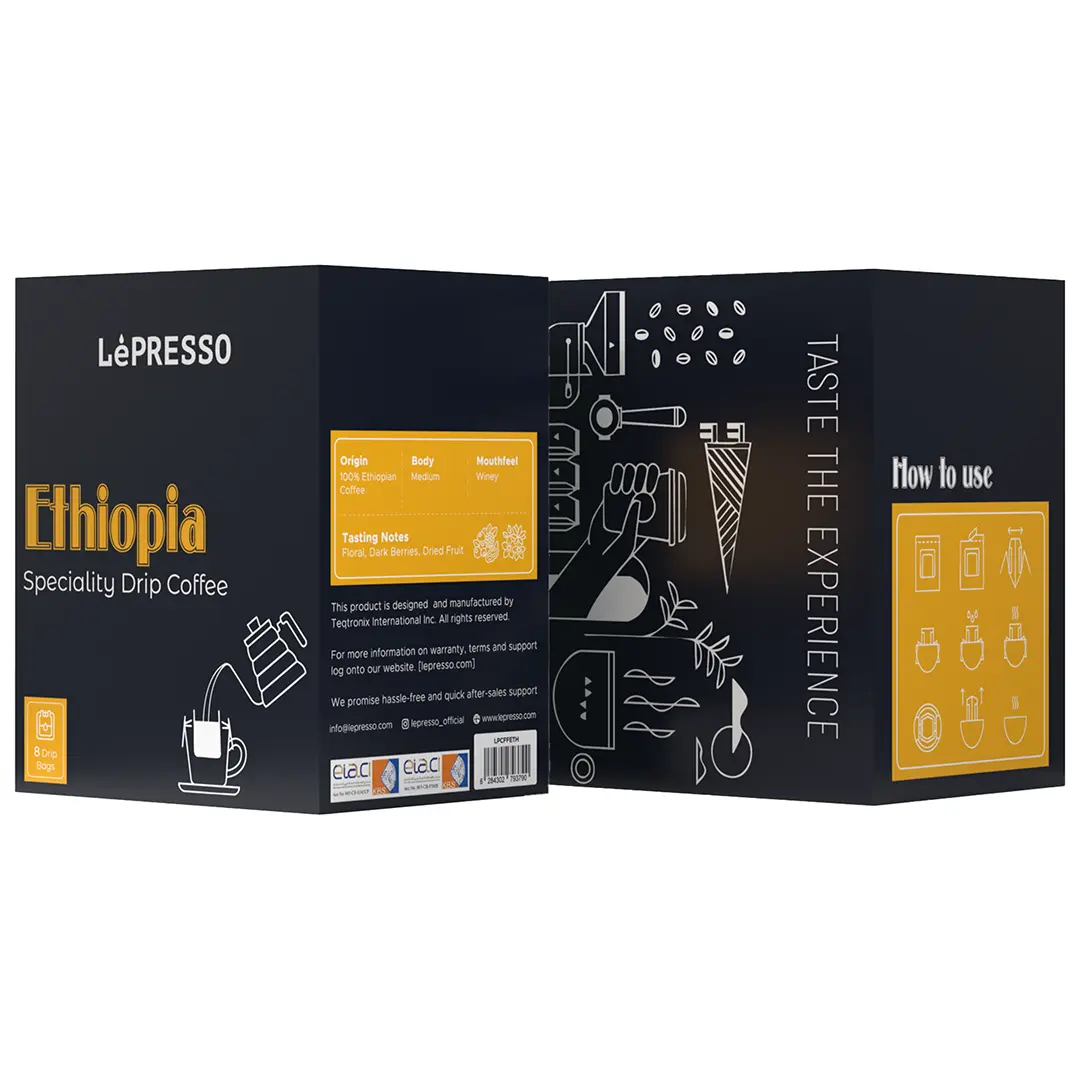 قهوة إثيوبية مختصة بالتقطير من LePresso