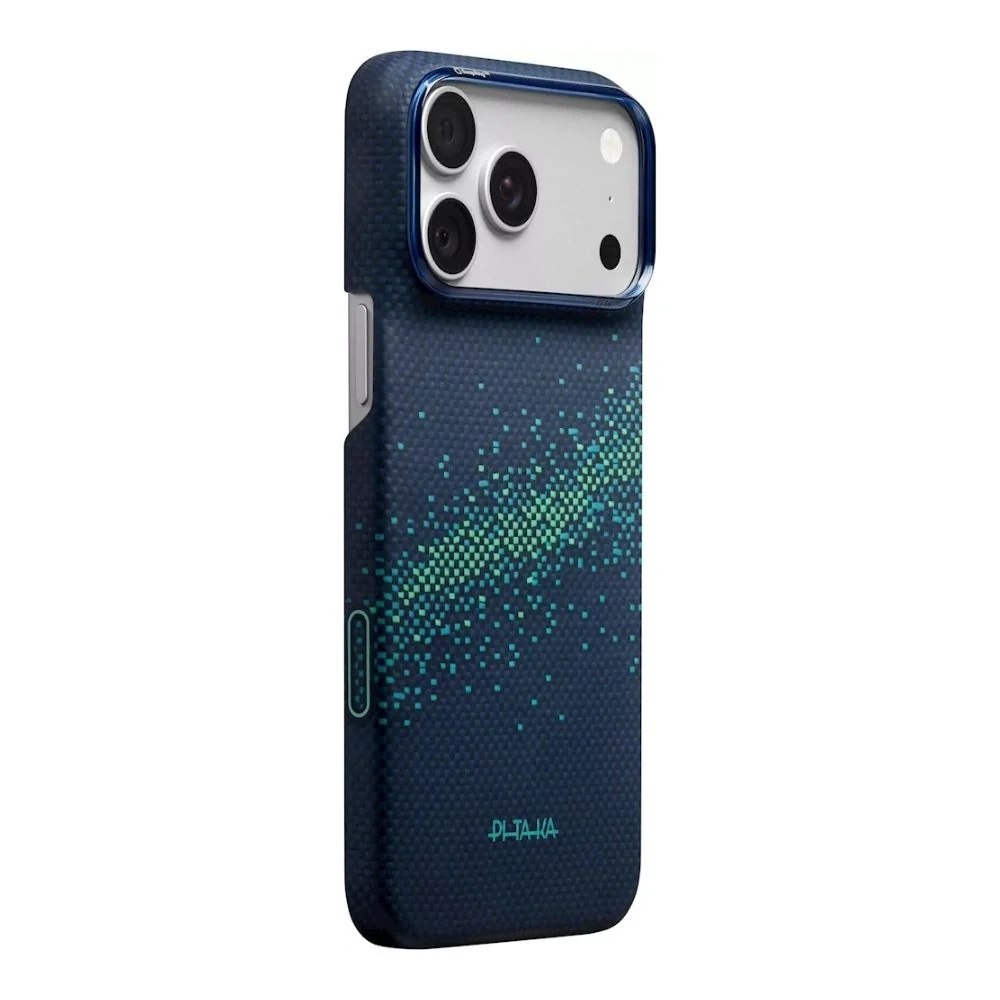 كفر Edge فائق النحافة لهاتف iPhone 18 Pro من PITAKA – نيرفيلد أزرق