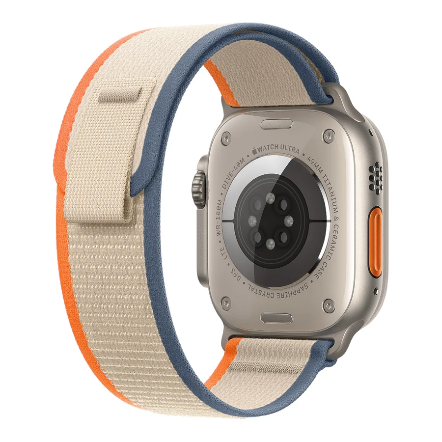 974 Bands Trail Loop Band (2024) for Apple Watch 38/40/41/42mm - Beige/Blue