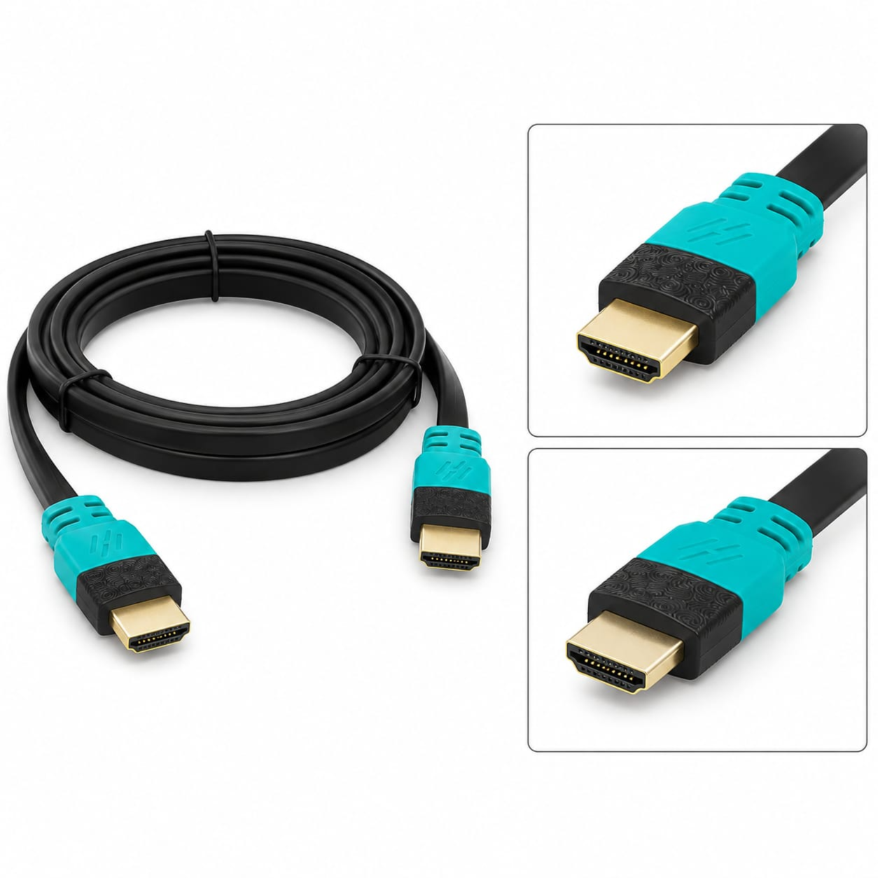 Heatz ZT29 HDMI to HDMI Cable 1.5m - Black