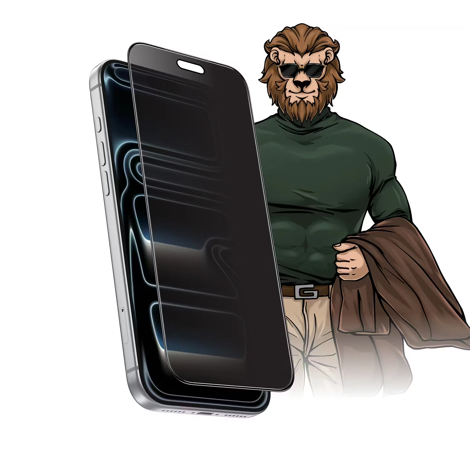 Green Lion Anthony 360° Privacy Screen Protector for iPhone 18 Pro Max