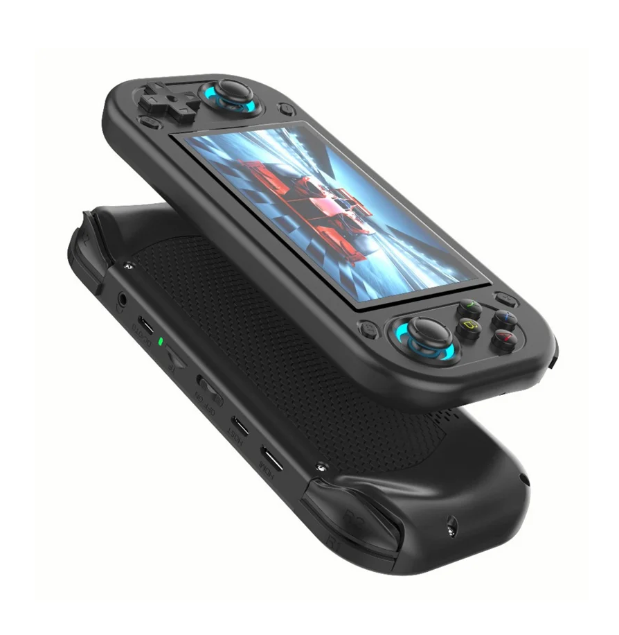 R43S Retro Handheld Game Console - Black