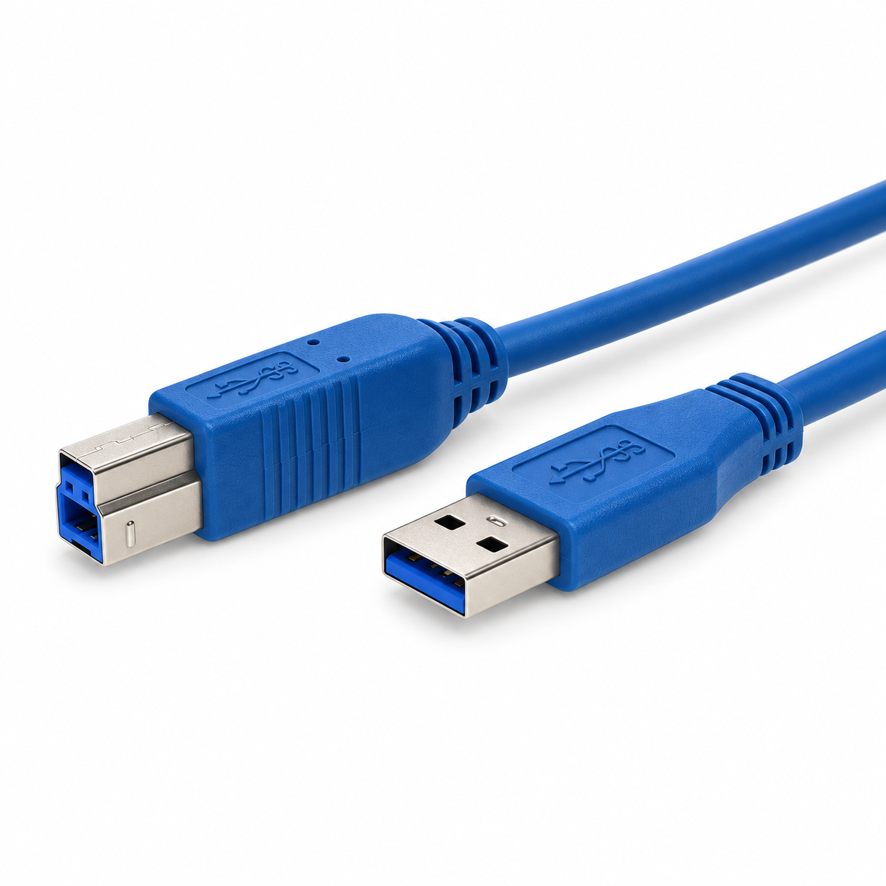 Deluxe USB 3.0 Printer Cable 5m - Blue