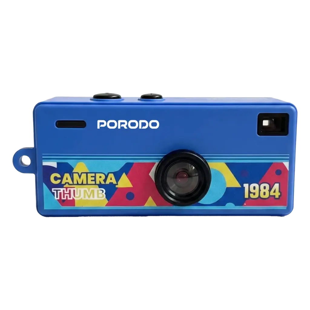 Porodo Memo II Thumb-Sized Digital Camera with TF Card Support - Blue