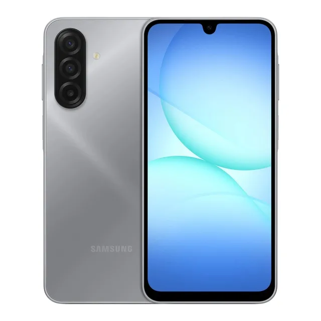 جوال جالكسي إيه ١٧ فور جي من Samsung بذاكرة ٤ جيجابايت وسعة ١٢٨ جيجابايت – فضي