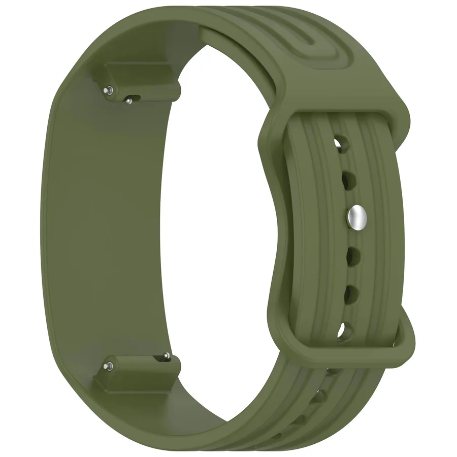 سير سيليكون Garmin Cirqa من Pandasnkrz - أخضر عسكري