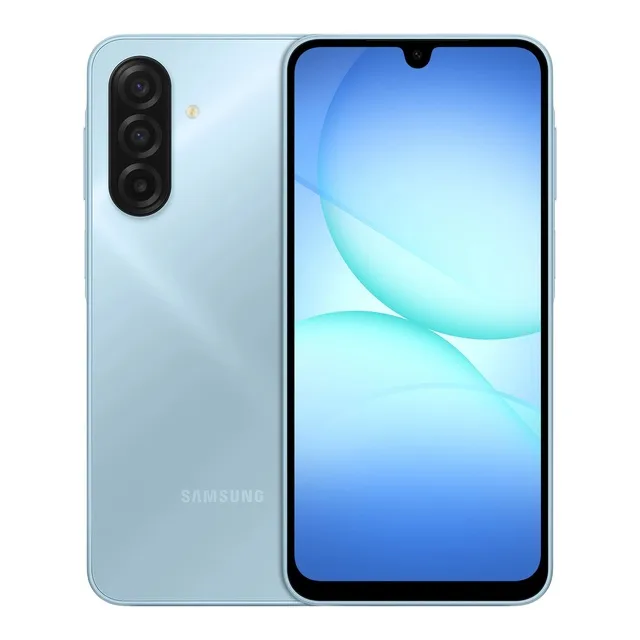 هاتف Galaxy A17 5G من Samsung بذاكرة 8GB وسعة 256GB - باللون الأزرق