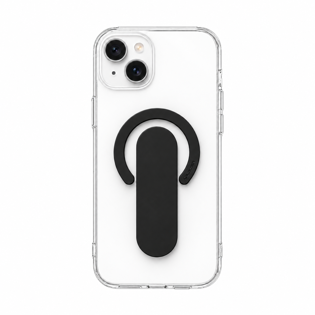 BradPark Macgrip PC Card Case iPhone 15 - Clear/Black