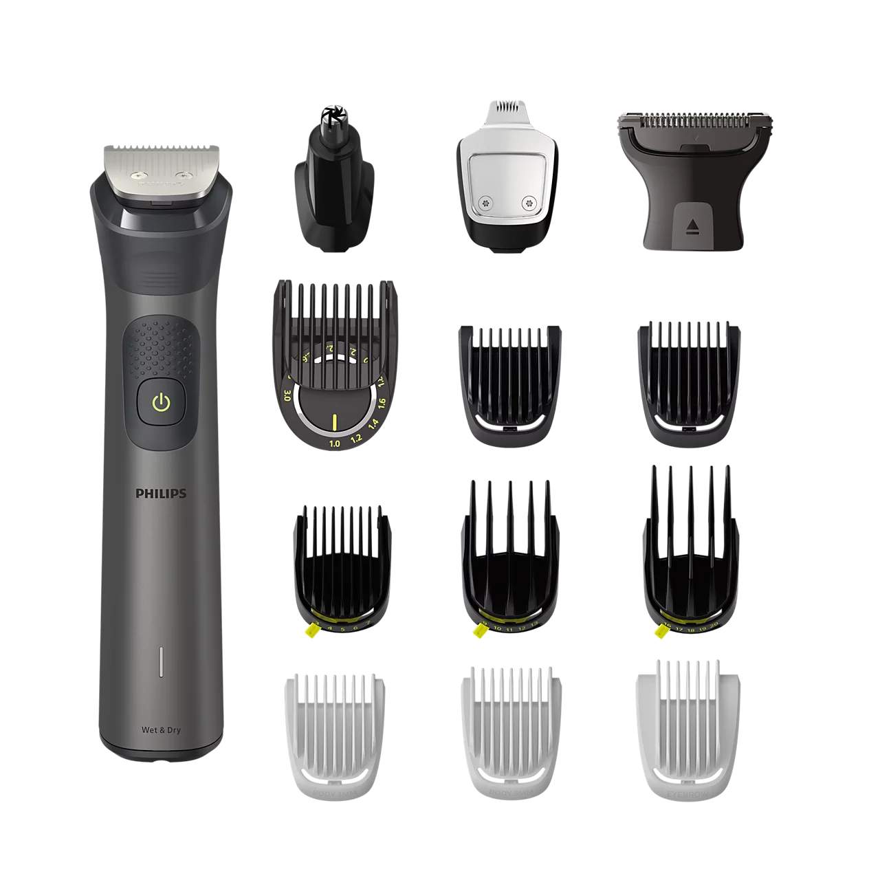 ماكينة تشذيب الكل في واحد، سلسلة 7000، 14 في 1 مع شنطة عناية فاخرة من Philips (MG7940/75)