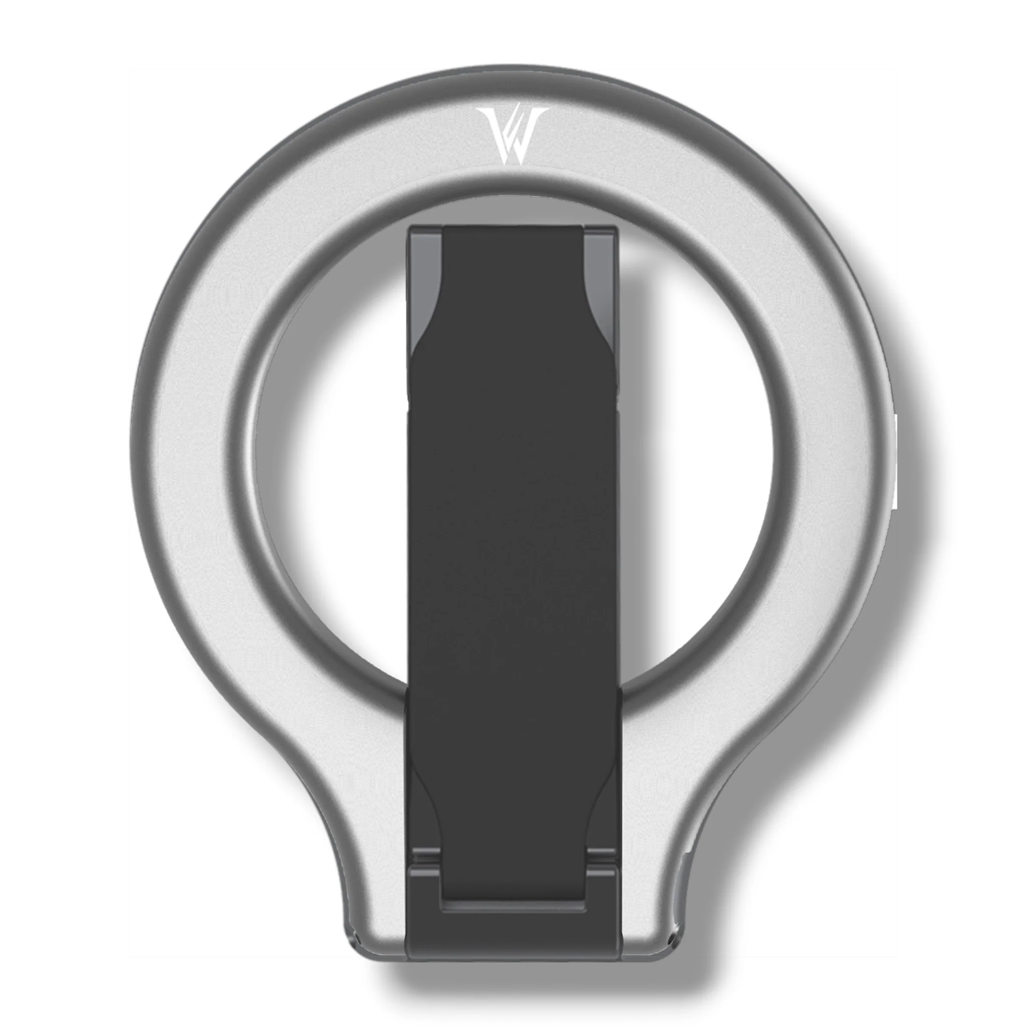 Wizard Gear Ring Stand - 360° Magnetic Stand and Grip -Silver