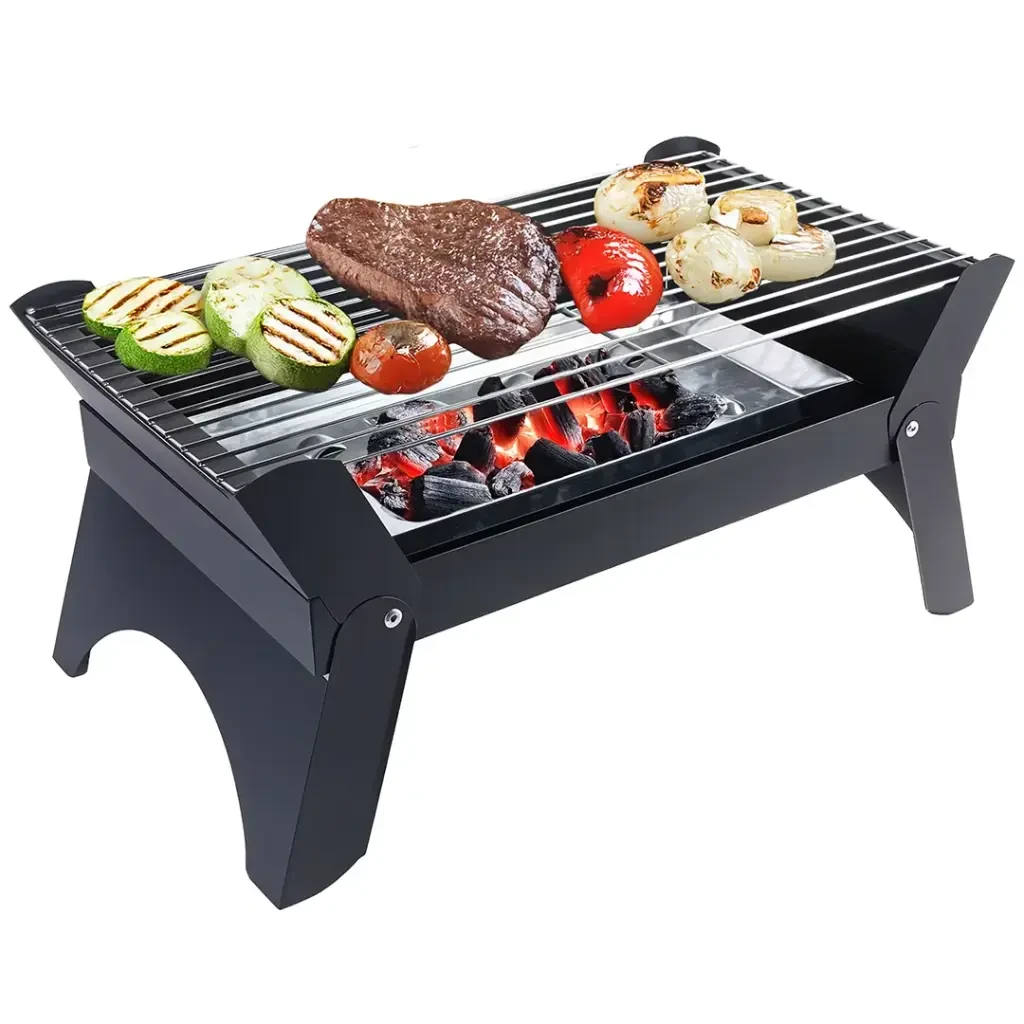 شواية BBQ قابلة للطي Green Lion Qudra – أسود