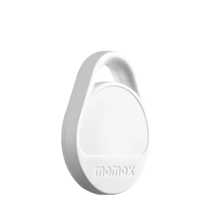 جهاز تتبع Momax Pinpop 2 Lite بخاصية Find My لأجهزة iOS وAndroid – أبيض