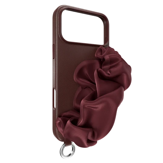 كفر الحماية MagEasy Foulard M لهاتف iPhone 17 Pro - عنابي
