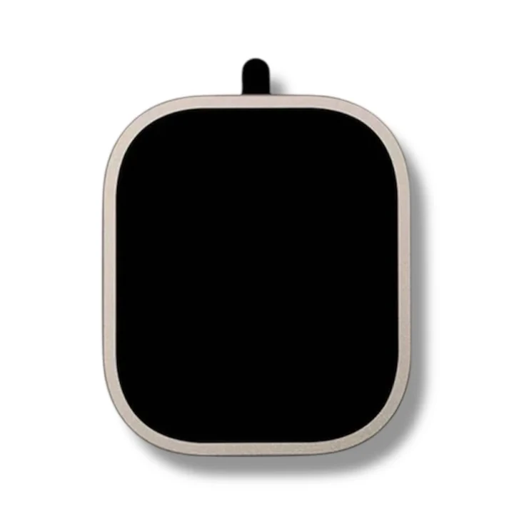 طقم زجاج وحماية من التيتانيوم لساعة Apple Watch مقاس 49mm – من Wizard – رمادي