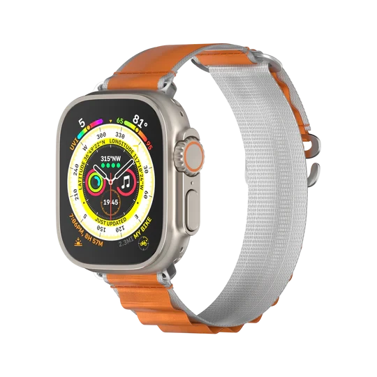 سير ساعة أبل MagEasy Active Sport G-hook مقاس 38/40/41 مم - برتقالي