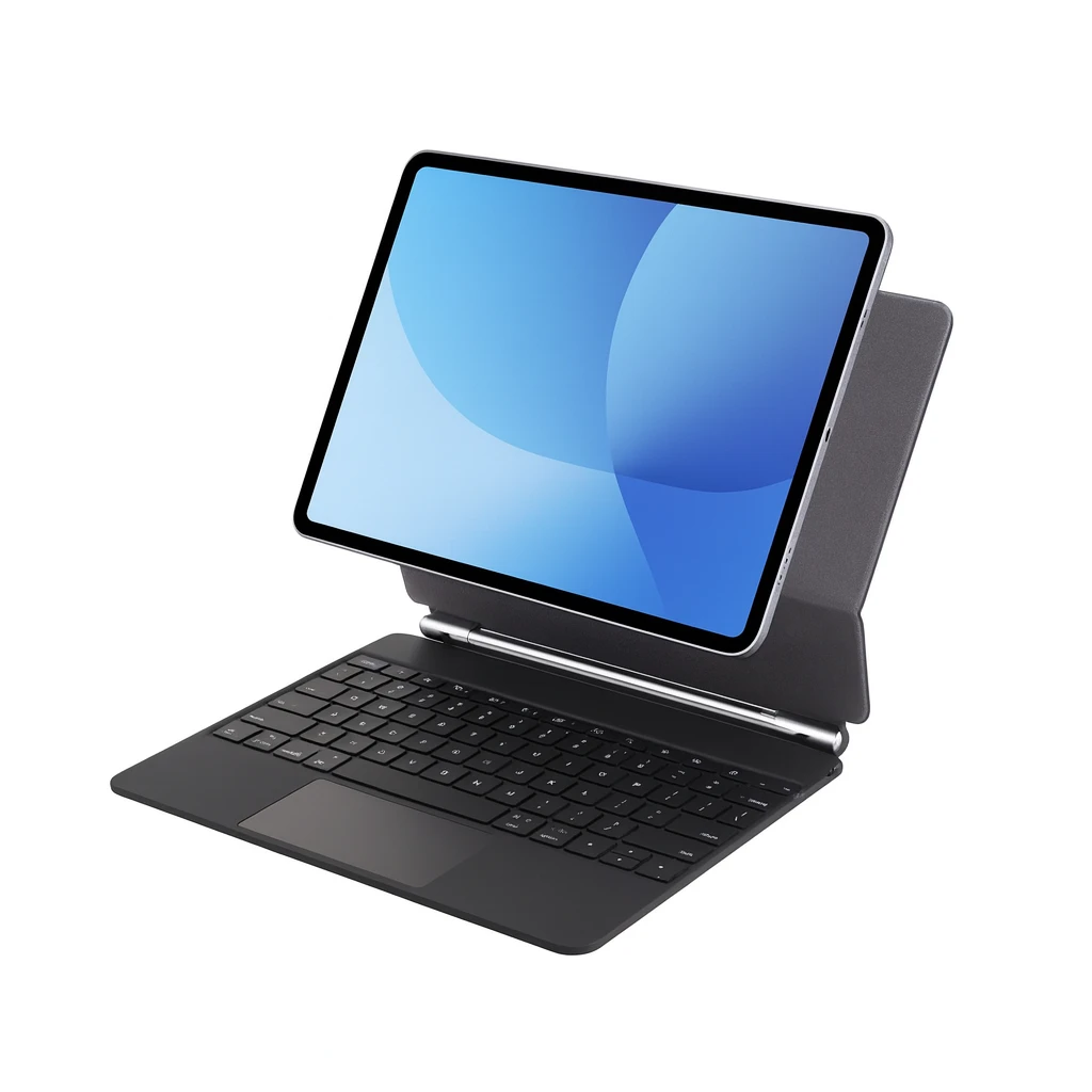 كفر لوحة المفاتيح اللاسلكية من Green Lion لجهاز iPad الجيل العاشر مقاس 11 بوصة A16 (2025) أسود