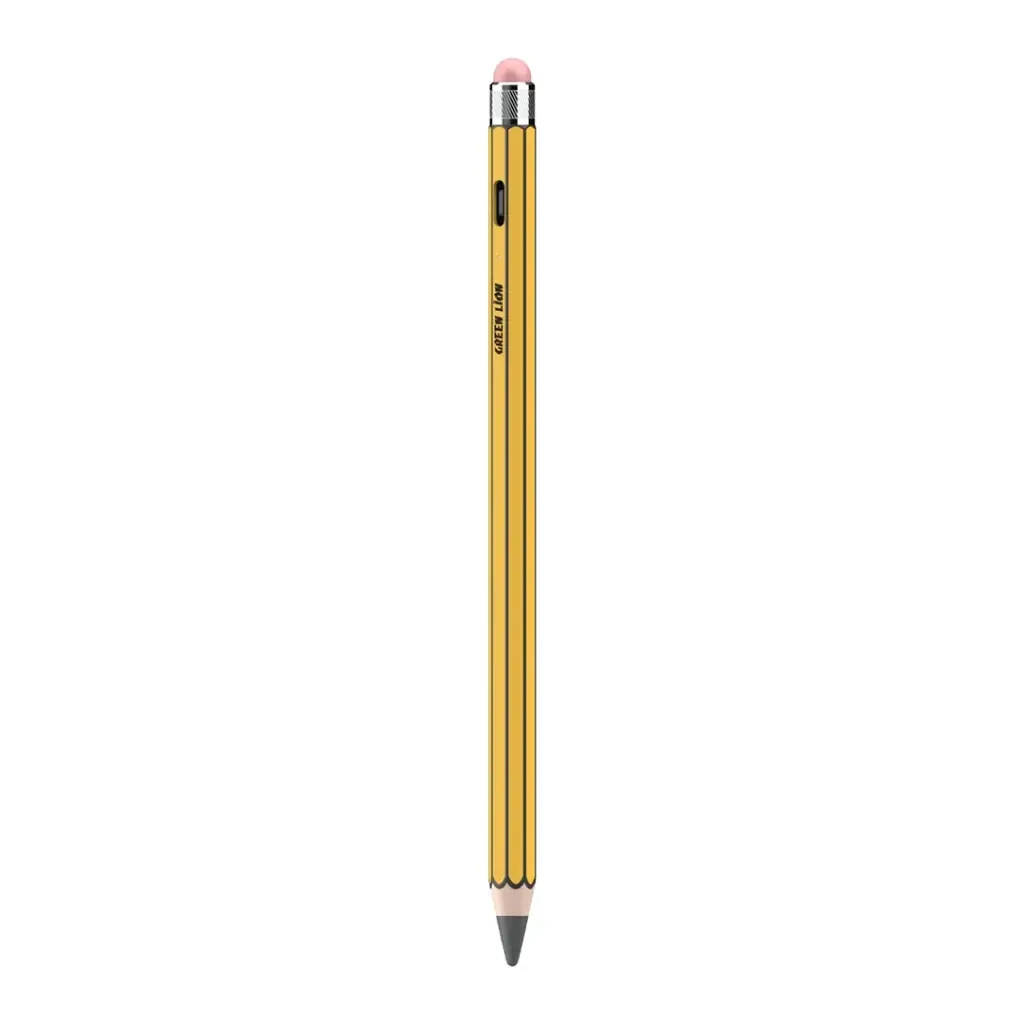 قلم لمس عالمي 2 في 1 من جرين ليون (GL-PEN5) أصفر