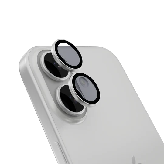 حماية عدسة الكاميرا MagEasy Lenz Sapphire لهاتف iPhone 17 - أبيض