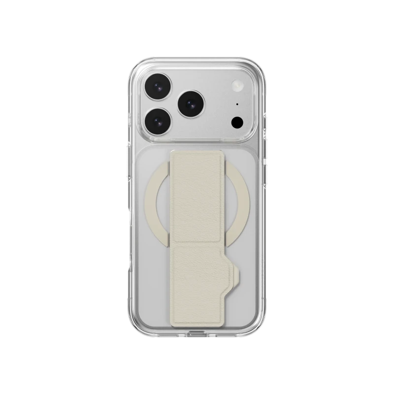 كفر MagEasy GrabStand M لهاتف iPhone 17 Pro - شفافة