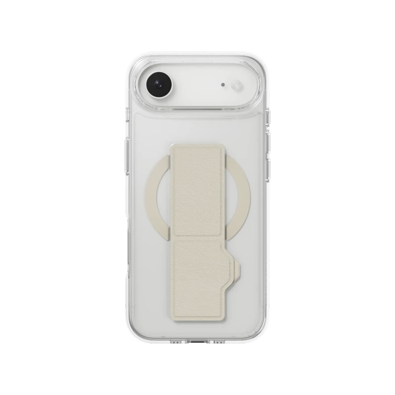 كفر MagEasy GrabStand M لهاتف iPhone Air - شفافة